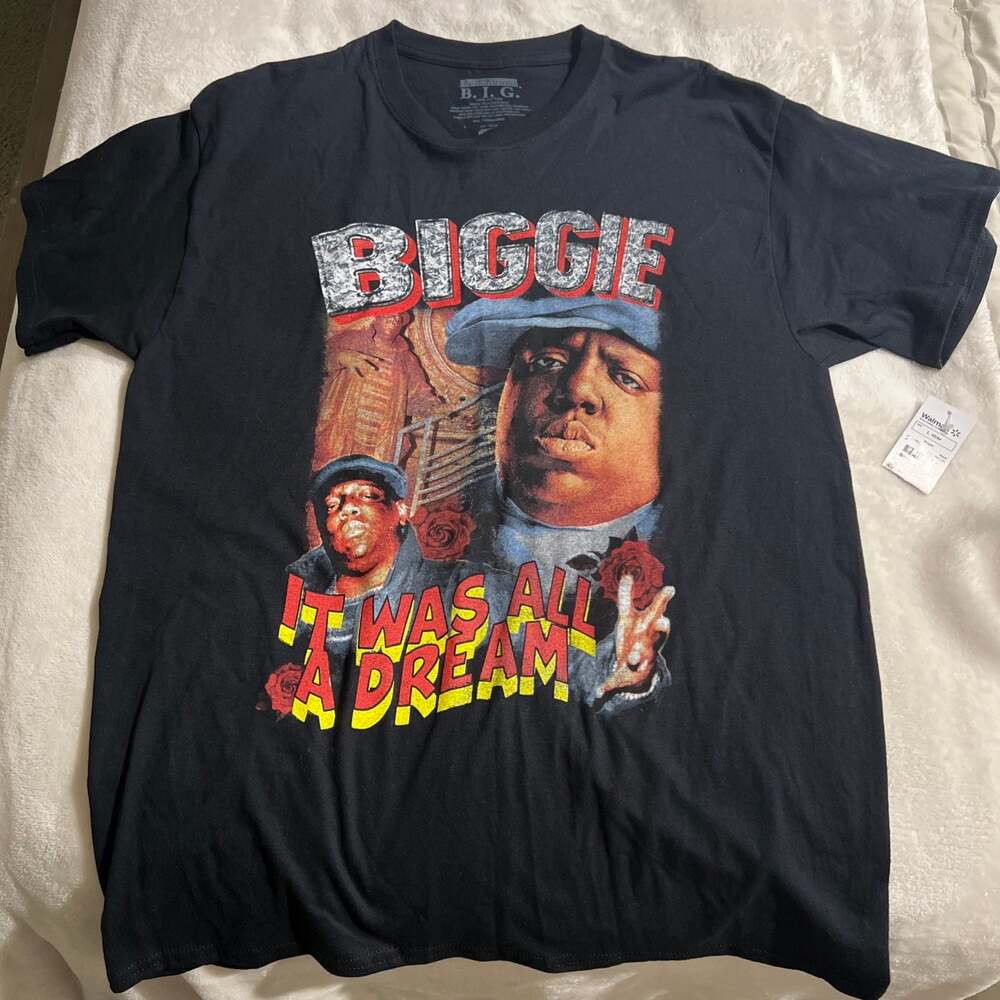 The Notorious B.I.G. Biggie Smalls 'It Was All A Dream' Graphic T-Shirt